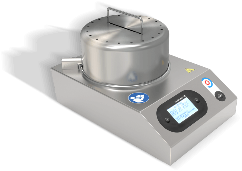 Desinfektion und Trocknung von medizinischen Hilfsmitteln
